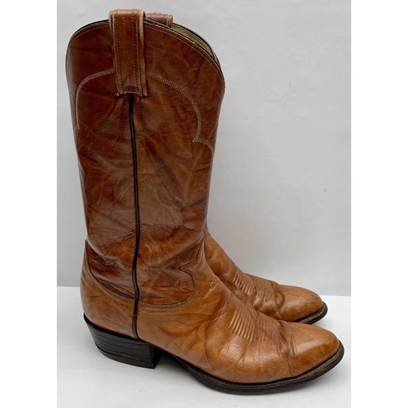 Tony Lama VTG Cowboy Boots Size Mens US 10 E Style 5084 - Picture 11 of 16